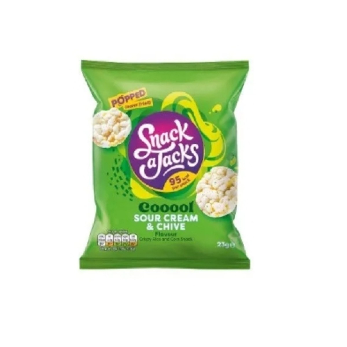 Snack a Jacks Sour Cream & Chive Flavour 23gr